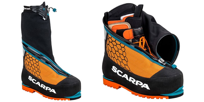 Double mountaineering boots